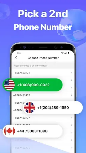 Скриншот 1 — Dingtone второй номер телефона