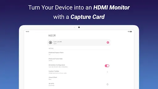Скриншот 6 — Noir Pro: USB Camera HDMI Link