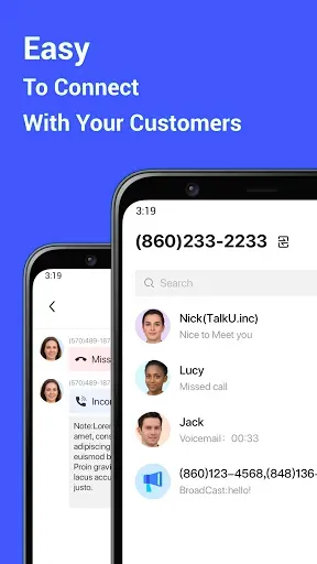 Скриншот 1 — EasyLine Business Phone Number