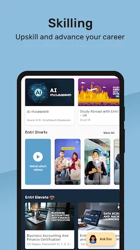 Скриншот 2 — Entri: Learning App for Jobs