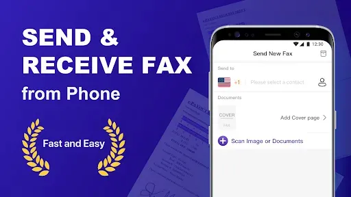 Скриншот 1 — FAX - Send Fax from Phone