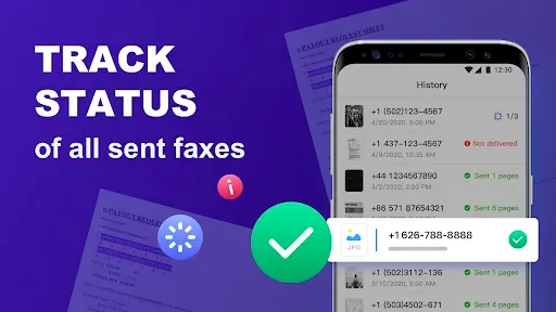 Скриншот 3 — FAX - Send Fax from Phone