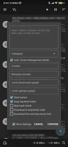 Скриншот 3 — qBittorrent Remote