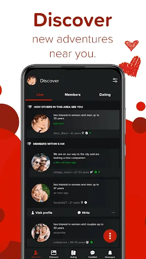 Скриншот 6 — JOYCE Adult Dating & Flirts