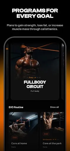 Скриншот 2 — Calisteniapp: Workout Programs