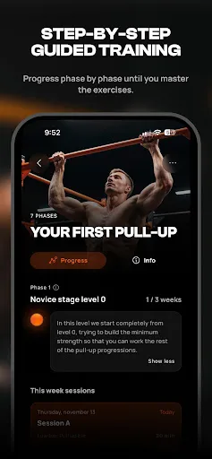 Скриншот 3 — Calisteniapp: Workout Programs