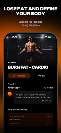 Скриншот 8 — Calisteniapp: Workout Programs