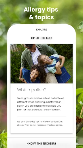 Скриншот 5 — klarify: Pollen & Allergy App