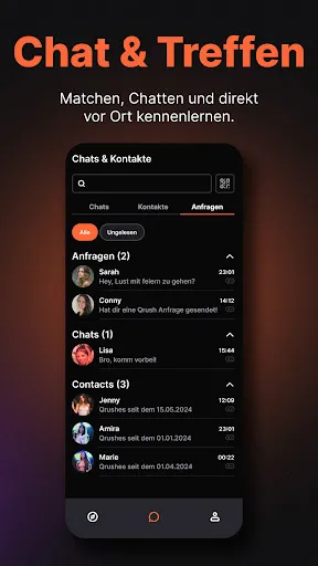 Скриншот 8 — Qrush: Events, Freunde & Deals