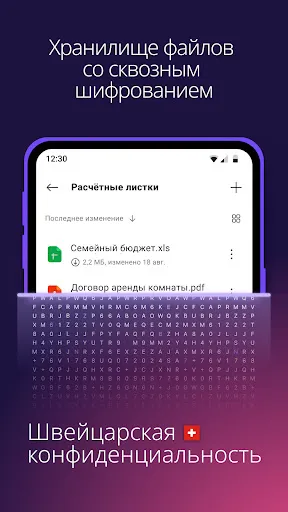 Скриншот 4 — Облачное хранение Proton Drive