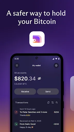 Скриншот 7 — Proton Wallet: Secure Bitcoin