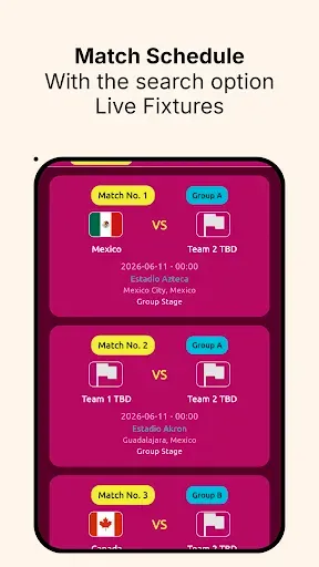 Скриншот 7 — World Cup Schedule 2026