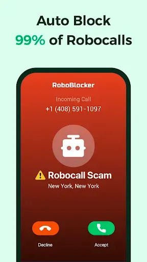 Скриншот 3 — Spam Call Blocker for Android