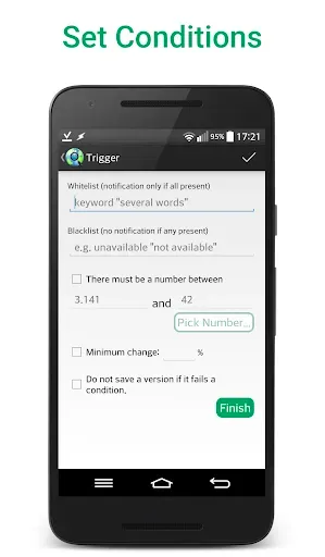 Скриншот 2 — Web Alert (Lifetime Pro)