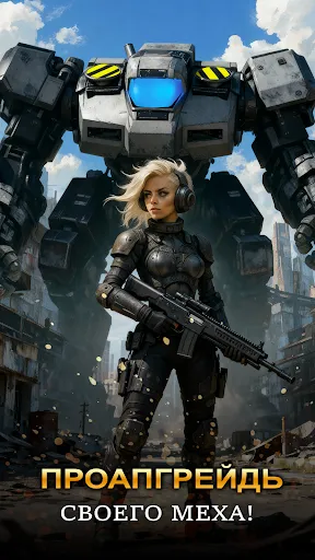 Скриншот 1 — Mecha Fortress: Война Робот TD