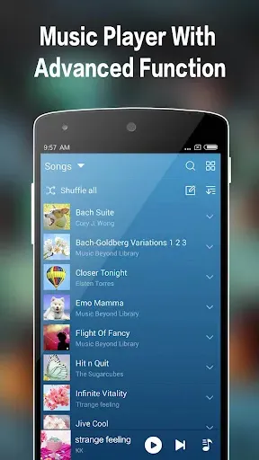 Скриншот 1 — Music Plus - MP3 Player