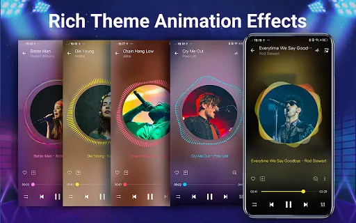 Скриншот 2 — Music Player - аудио плеер