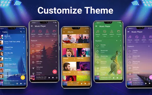 Скриншот 3 — Music Player - аудио плеер