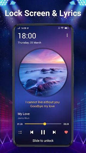 Скриншот 8 — Music Player - аудио плеер