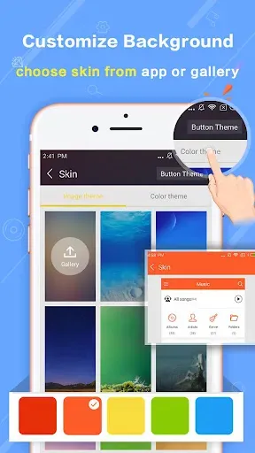 Скриншот 1 — Music Player Plus