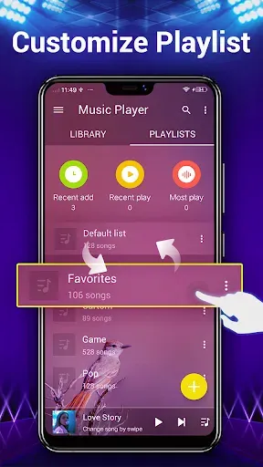 Скриншот 3 — Music Player - MP3-плеер