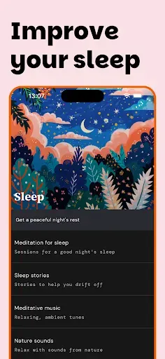 Скриншот 4 — Medito: Meditation & Sleep