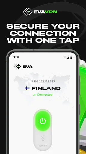 Скриншот 1 — EVA VPN: Fast VPN Proxy
