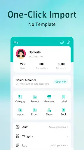 Скриншот 6 — Sprouts - Expense Manager