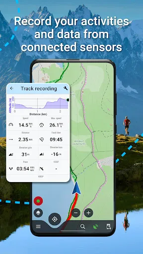 Скриншот 3 — Locus Map Outdoor Navigation
