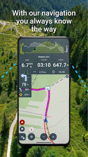 Скриншот 4 — Locus Map Outdoor Navigation