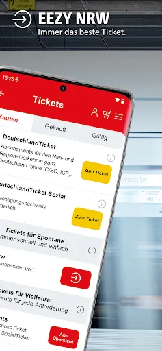 Скриншот 2 — Rheinbahn App & eezy.nrw