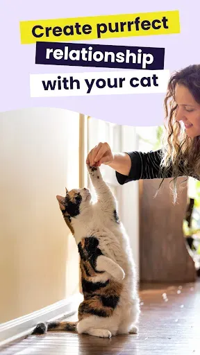 Скриншот 1 — Meowz: Cat Training & Pet care