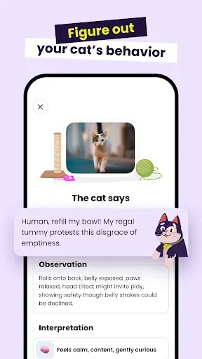 Скриншот 3 — Meowz: Cat Training & Pet care