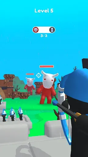 Скриншот 2 — Merge Archers: лучники мердж