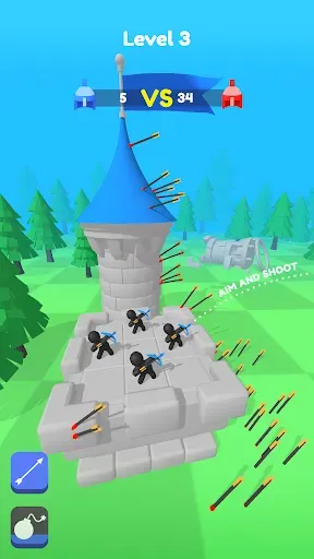 Скриншот 6 — Merge Archers: лучники мердж