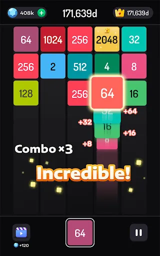 Скриншот 8 — Игра Слияние Блоков 2048