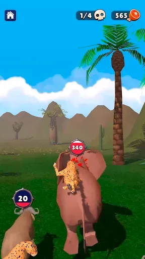 Скриншот 1 — Merge & Hunt: World Evolution