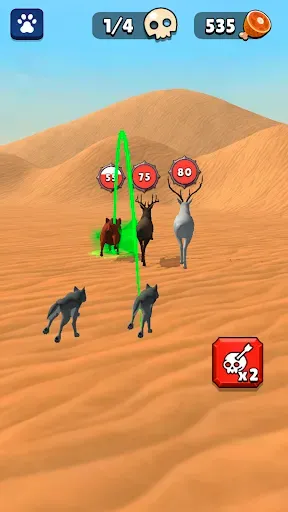 Скриншот 3 — Merge & Hunt: World Evolution