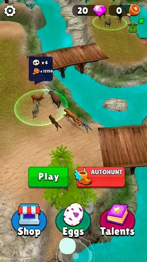 Скриншот 4 — Merge & Hunt: World Evolution