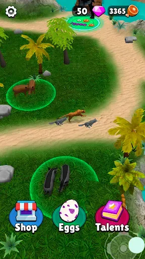 Скриншот 5 — Merge & Hunt: World Evolution