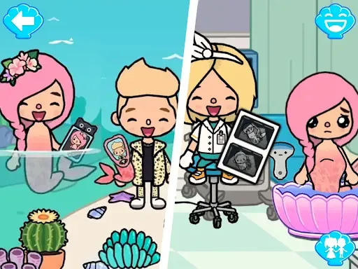 Скриншот 3 — Mermaid Games: Princess Salon