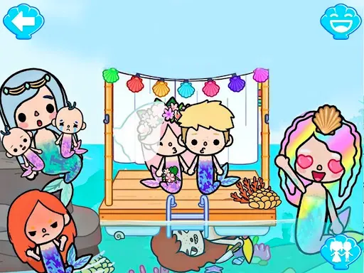 Скриншот 5 — Princess Town: Mermaid Games