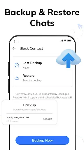 Скриншот 3 — Messages: Text SMS Home App