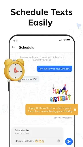 Скриншот 5 — Messages: Text SMS Home App