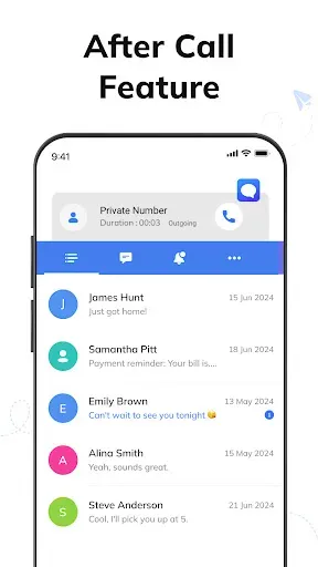 Скриншот 7 — Messages: Text SMS Home App