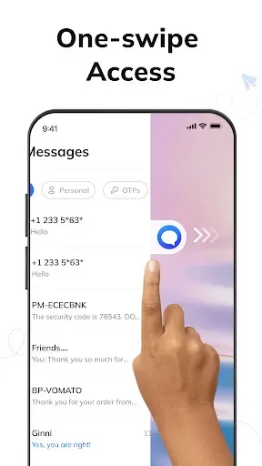 Скриншот 8 — Messages: Text SMS Home App
