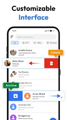 Скриншот 7 — Messages Text SMS
