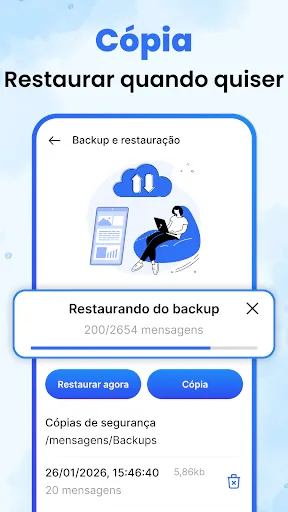Скриншот 7 — Mensagens SMS Texto Início