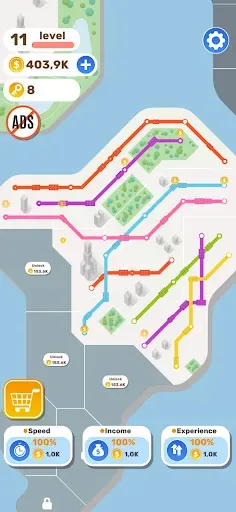 Скриншот 3 — Metro Connect - Train Control