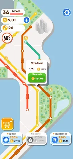 Скриншот 4 — Metro Connect - Train Control